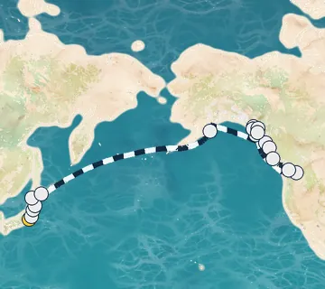 34 Night Tokyo to Vancouver cruise