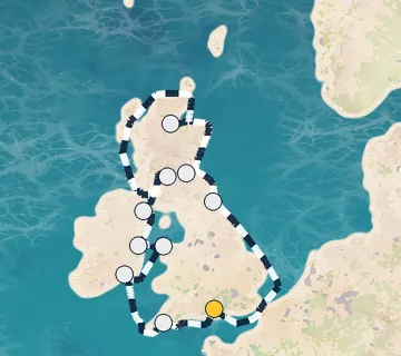 12 Night London to London cruise