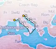 11 Night Venice to Nice cruise