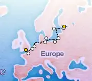 11 Night Helsinki to London cruise