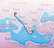 3 Night Trieste to Athens cruise
