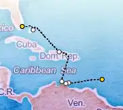 9 Night Barbados to Miami cruise