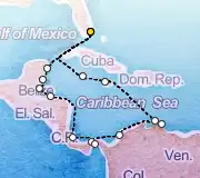 20 Night Miami to Miami cruise