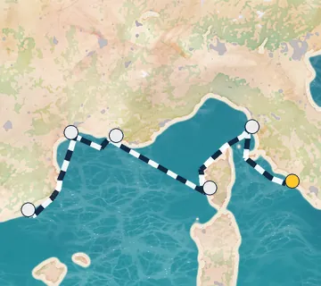 7 Night Rome to Barcelona cruise