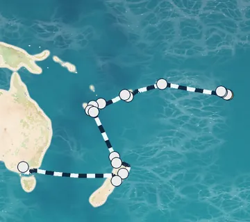 25 Night Papeete to Melbourne cruise