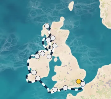 14 Night Tilbury to Belfast cruise