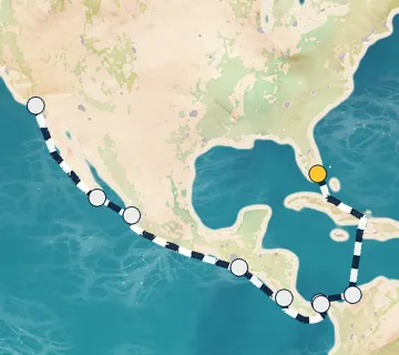 15 Night Miami to Los Angeles cruise