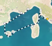 7 Night Rome to Monte Carlo cruise