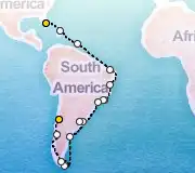 37 Night Ft. Lauderdale to San Antonio cruise
