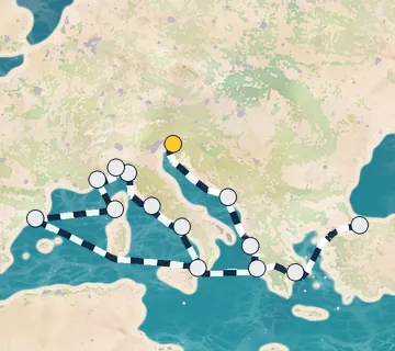 21 Night Monfalcone to Istanbul cruise