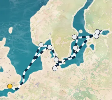 14 Night London to London cruise