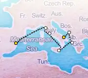 7 Night Valencia to Bari cruise
