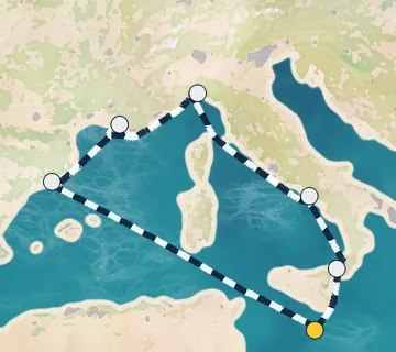 7 Night Valletta to Valletta cruise