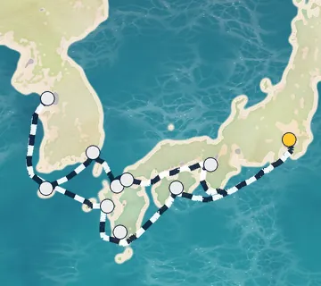 14 Night Tokyo to Tokyo cruise