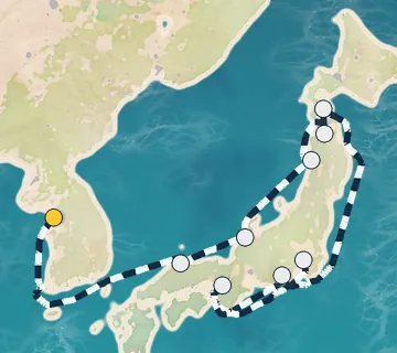 11 Night Seoul to Tokyo cruise