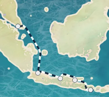 8 Night Benoa to Singapore cruise