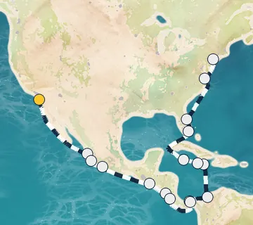 25 Night San Diego to New York cruise