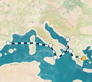 7 Night Athens to Barcelona cruise