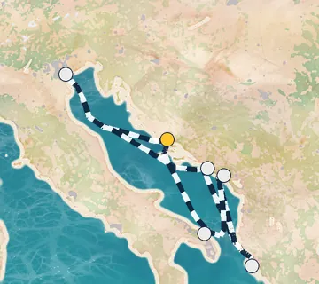 7 Night Split to Split cruise