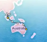 24 Night Singapore to Brisbane cruise