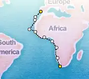21 Night Cape Town to Lisbon cruise
