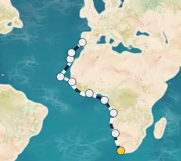 21 Night Cape Town to Lisbon cruise