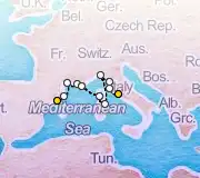 10 Night Barcelona to Rome cruise