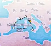 7 Night Rome to Rome cruise