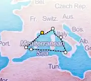 7 Night Marseille to Marseille cruise
