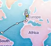 31 Night London to Galveston cruise