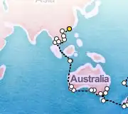 86 Night San Francisco to Hong Kong cruise