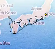 14 Night Tokyo to Tokyo cruise