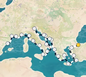 28 Night Istanbul to Barcelona cruise