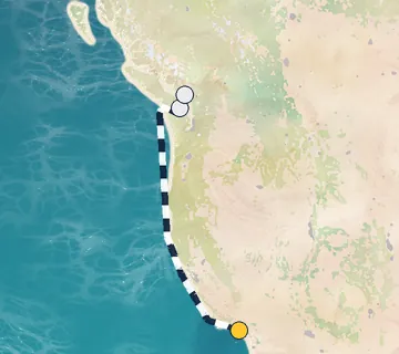 4 Night Los Angeles to Vancouver cruise