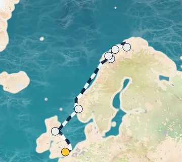 12 Night Tilbury to Tromsø cruise