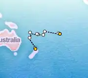 21 Night Papeete to Auckland cruise