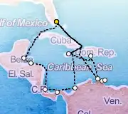 21 Night Miami to Miami cruise