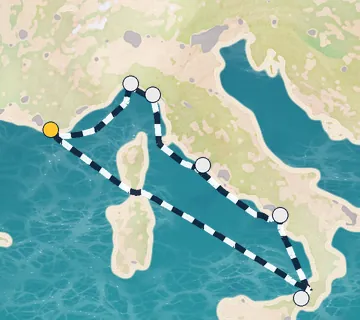 7 Night Toulon to Toulon cruise