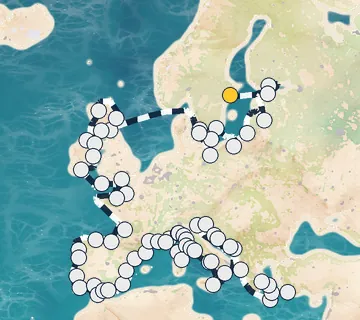 80 Night Stockholm to Athens cruise
