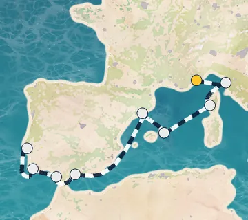 10 Night Monte Carlo to Lisbon cruise