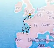 7 Night London to London cruise