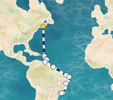 24 Night Halifax to Rio de Janeiro cruise