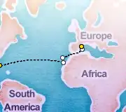 14 Night Barcelona to Miami cruise