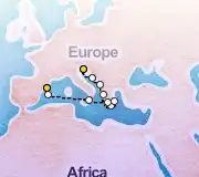 10 Night Trieste to Barcelona cruise