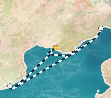 4 Night Marseille to Marseille cruise