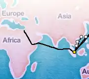 14 Night Tokyo to Singapore cruise