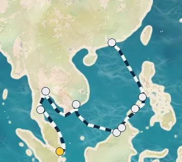 13 Night Singapore to Hong Kong cruise