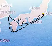 16 Night Tokyo to Tokyo cruise