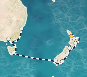 14 Night Auckland to Sydney, Australia cruise