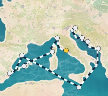 14 Night Rome to Trieste cruise